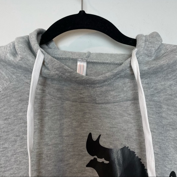 Lightweight Kids Gray Hoodie with Pumba Graphic Hoodie - Picture 4 of 8